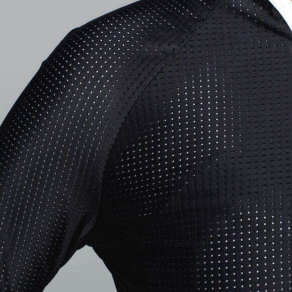 Lululemon Karmacollected Jacket Black White Brush Print Full Zip Size 4 - Picture 10 of 16